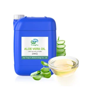 Bulk 100% Pure Organic Carrier Oil Natural Extract Aloe Vera Oi Massage Oil l for Hair Skincare