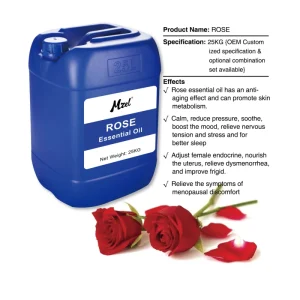 Bulk Beauty Natural Rose Essential Oil for Diffuser Skin Face Hair & Perfume