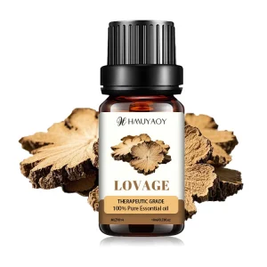 Bulk Lovage Natural Cold Pressed Essential Oil Liquid 100% Pure Root Raw Material OEM Supply Eco Friendly Pain Relief