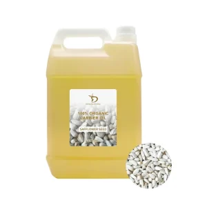 Bulk Organic Safflower Seed Oil 100% Pure Refined Safflower Oil Cosmetic Grade Carrier Oil for Soap Making Skin Care
