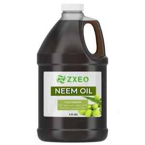 Bulk Pure Neem Oil Cold Pressed Carrier Oils Neem Oil India for Skin Hair Care Farm Plant Spray Essential
