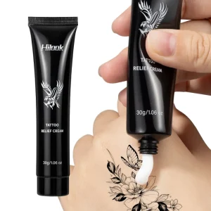Bulk Supply Pain Relief Cooling Effect Non Greasy Organic Ingredients Tattoo Relief Cream for Unisex