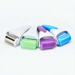 CE Approved Mini Handheld Silicone Cube Skin Cooling Facial Ice Roller Stone for Face Body and Eyes Massage Calms & Rejuvenates