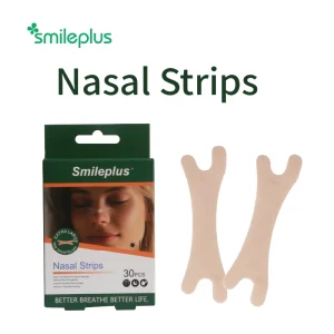 CE Certified Transparent PVC Breathable Extra Strength Nasal Strips Stop Snoring Nose Tape Congestion Relief Improve