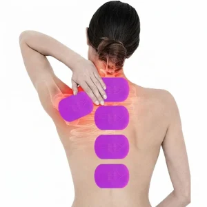 CE ISO13485 Certified Food Grade Silicone Patch with Plant Extracts Washable & Reusable Body Pain Relief Sticker for Healthcare