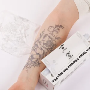 CNC TA631 Model Tattoo Waterproof Soft Transparent Protective Film 15CM*5M Aftercare for Tattoo Shops and Optimal Tattoo Care