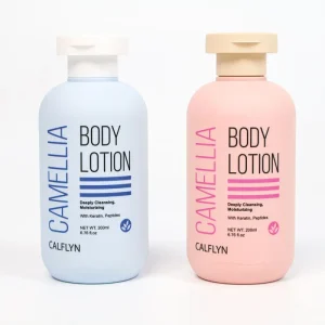 Camellia Body Lotion Body Milk Manufacturer Keratin Peptide Moisturizing Nourishing Hydrating Skin Care Lotion OEM Private Label