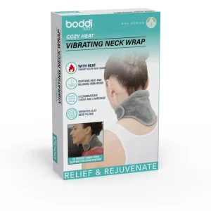 Car Home Shiatsu Neck Massager Lightweight Electric Heated Therapy Neck Wrap