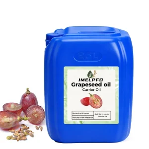 Carrier Oil Pure Grape Seed Oil for Skin Face and Hair Care Custom Logo Factory Directly Price