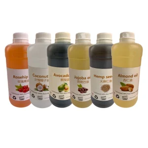 Carrier Oils Set Avocado, Castor, Argan & Jojoba Oil 100% Pure & Natural for Skin Hair & Body