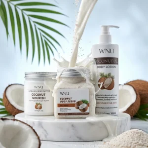 Centella Moisturizing Coconut Oil Essential Oil Whitening Non-Irritating Body Cream Lotion Scrub Exfoliating Hydration