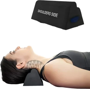 Cervical Orthotic Memory Foam U Shape Traction Block Firm Spinal Neck Alignment 3 Height Adjustable Design Cervical Traction