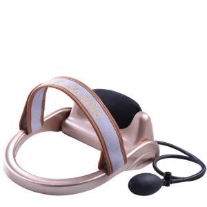 Cervical Posture Pump Air Neck Traction Support Device New Design Breathable Skin-friendly Electric Heat Therapy Neck Massager