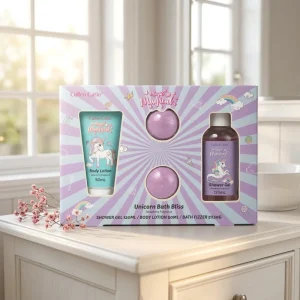 Children’s Bath Set Unicorn Bath Gift Set Shower Gel Body Lotion Moisturizing Skin Care Set