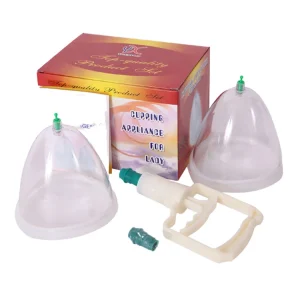 Chinese Body Medicine Health Care Tool Breast Buttocks Enhancement Pump Lifting Vacuum Suction Therapy Device Neck Stretcher