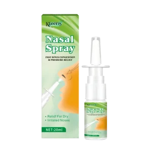 Chinese Natural Herbs Portable Antibacterial Nasal Spray for Rhinitis & Sinusitis Relief 20ml Adult All Ages Class I