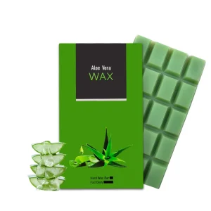 Chocolate Hard Wax 400g Fully Refined Natural Depilatory Wax for Face Hair Removal 48C Melting Point