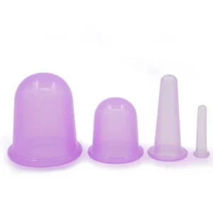 Clear Soft Silicone Cupping Therapy Set Traditional Massage Cupping Suction Cups Acupuncture Kit