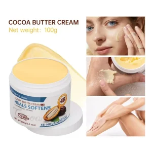 Cocoa Butter Body Lotion Deep Nourishing & Long Lasting Hydration Cream for Dry Skin Natural Moisturizing Body Lotion
