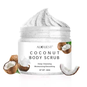 Coconut Body Scrub Private Label Organic Deep Cleansing Smooth Whitening Moisturizing Exfoliating Body Scrub