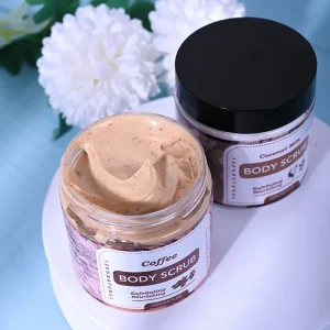 Coffee Body Scrub Private Label Organic Vegan Natural Body Sugar Scrub Exfoliate Skin Whitening Body Scrub