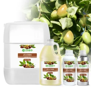 Cold Pressed 100% Pure Natural Jojoba Oil Organic Golden Jojoaba Seed Oil for Hair Skin Face Body Massage