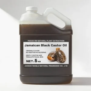 Cold Pressed Jamaican Black Castor Oil 100% Pure Organic Hexane Free Bulk Carrier Oil for Hair Growth Eyelash Growth