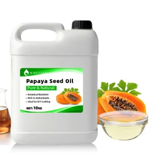 Cold Pressed Organic 100% Pure Natural Papaya Seed Oil for Massage Hair and Neck Papaya Body Seed Oil