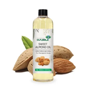 Cold Pressed Sweet Almond Oil Carrier Oil Aromatherapy Hair Care Skincare Body Massage Almond Oil