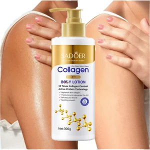 Collagen Body Lotion with Whitening Brightening Hydrating and Comfortable Evening Care