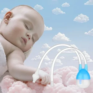 Colorful Silicone Baby Nose Cleaner Pump Anti Backflow Nasal Aspirator for Infant Mouth Suction Baby Supplies