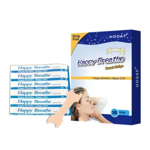Comfortable Fit Nasal Strips for Snoring Reduction Better Breathing Drug Free Sleep Aid Patches