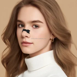 Comfortable Reusable Magnetic Nose Clip Improved Breathing Aid Better Sleep Anti Snoring Nose Strips Multi Region Care Patches