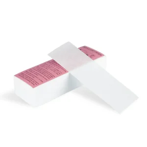 Convenient Custom Non Woven Hair Removal Soft Wax Paper Depilatory Cream Disposable Wax Depilatory Paper
