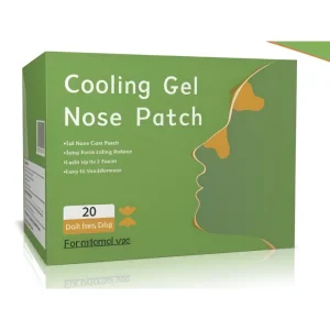 Cooling Gel Nose Patch Natural Herbal Nasal Care Patch for Nasal Discomfort Relief