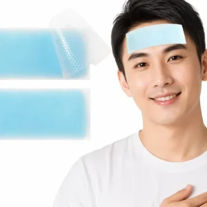 Cooling Gel Patch for Instant Skin Comfort and Refreshing Cooling Relief in Hot Summer Weather Conditions