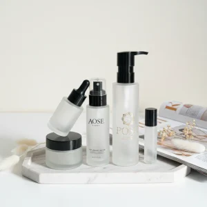 Cosmetic Bottle Set Cosmetic Packaging Set Skincare Container and Packaging Cosmetic Jar and Bottle