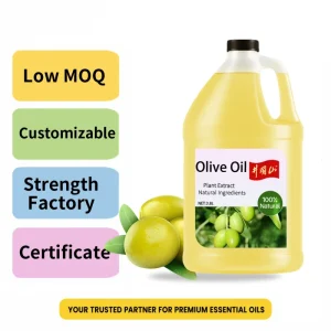 Cosmetic Grade Pure Olive Oil for Face Skin Care Hair Massage Oil Carrier Oil Bulk Supplier Natural Plant Extracts