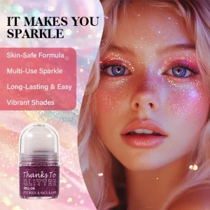 Cosmetics Shimmer 6 Shades Liquid Glitter Long Lasting Waterproof Eco Friendly Herbal Mineral Stage Party Festival Carnival Body