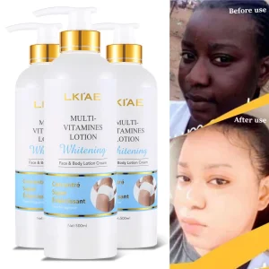 Cream Multivitamin Vitamin C Removes Melanin Stain Strong Bleaching Brightening Natural Body Lotion for Black Skin