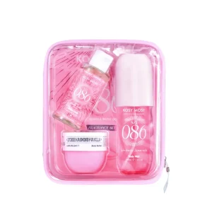 Creamy Vanilla Cotton Candy Gourmand Fragrance Set Long Lasting Body Mist 100ml+60ml+50g