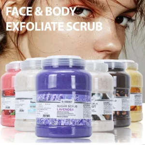 Cross border 5kg Sugar and Salt Cream for Face & Body Exfoliation Deep Cleansing Brightening Removing Keratosis Pilaris
