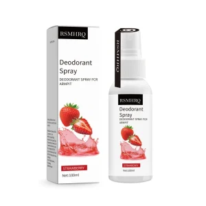 Cross border Indonesia Strawberry Scent Long Lasting Unisex Antiperspirant Deodorant Spray for Adults Body Care