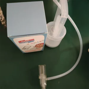 Cross border New style Infant Hand pull PVC Nasal Aspirator Baby Nasal Congestion Gadget Air Pump Type Pediatric Nasal Aspirator