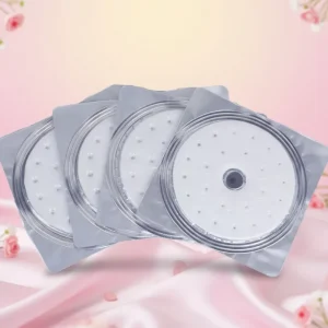 Crystal Facial Sheet Mask Breast Patch with Hyaluronic Acid & Vitamin E for Women’s Moisturizing Care OEM ODM Jumbo Family Pack