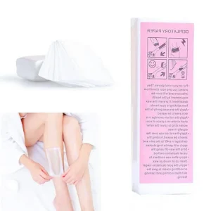 Custom 100PCS Hair Removal Wax Body Facial Wax Strips