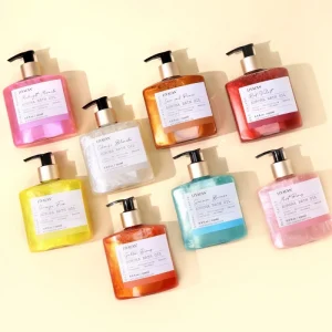 Custom 250ml Body Wash Cleaning Moisturizing Nourishing Softening Shimmer Perfumed Bath Shower Oil