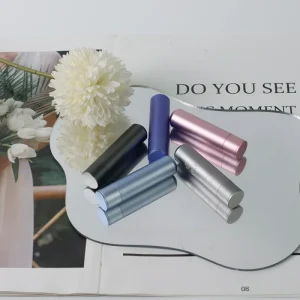 Custom Aluminum Alloy Blank Nasal Inhaler Tube with Cotton Wick for Oil