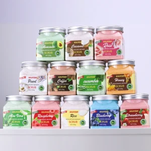 Custom Body Scrub Natural Exfoliating Moisturizing Skin Fruit Watermelon Marshmallow Body Scrub
