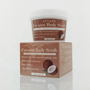 Custom Body Scrub With Logo Sugar Cruelty free Exfoliator Smoothing Shea Butter Coconut Body Scrub Private Label Skin Care